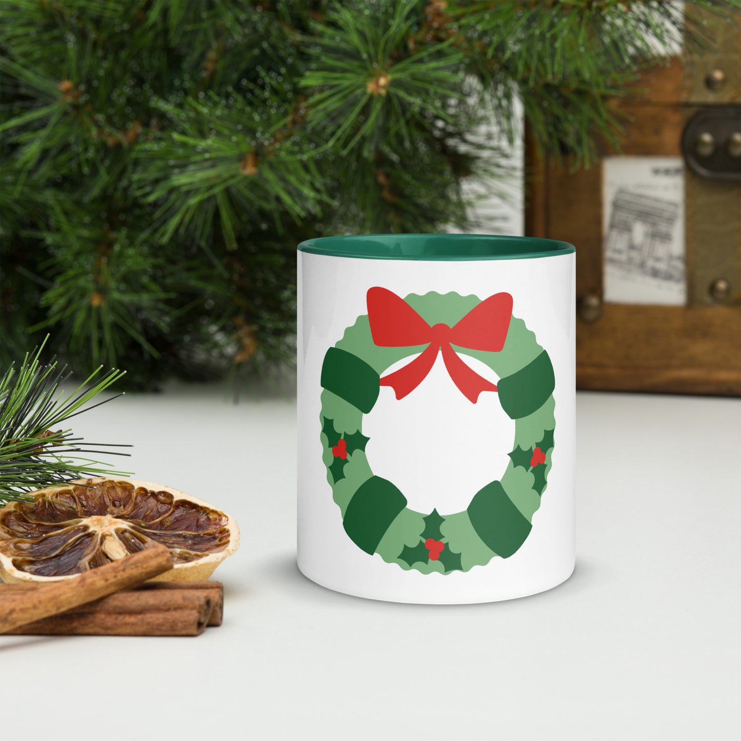 Christmas Mug with Color Inside