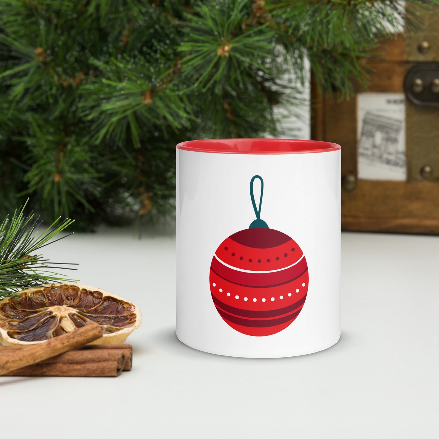Christmas Mug with Color Inside