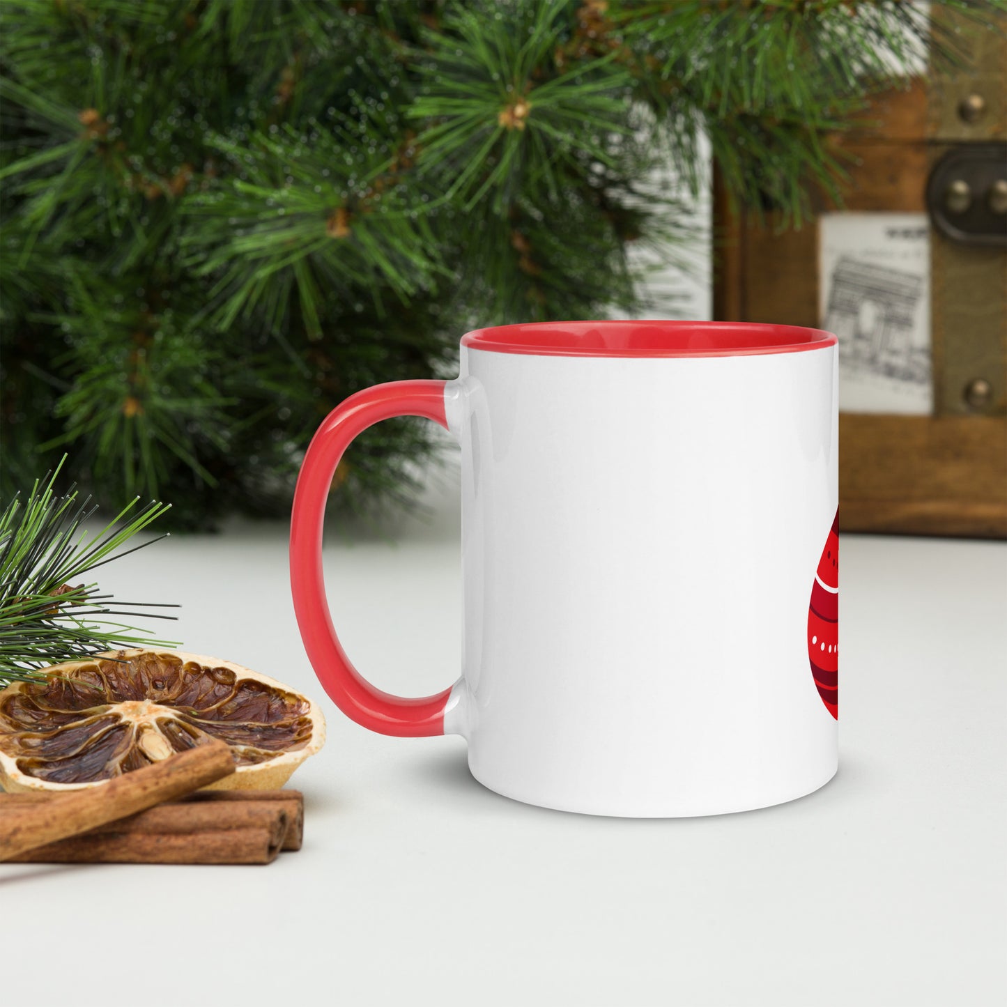 Christmas Mug with Color Inside