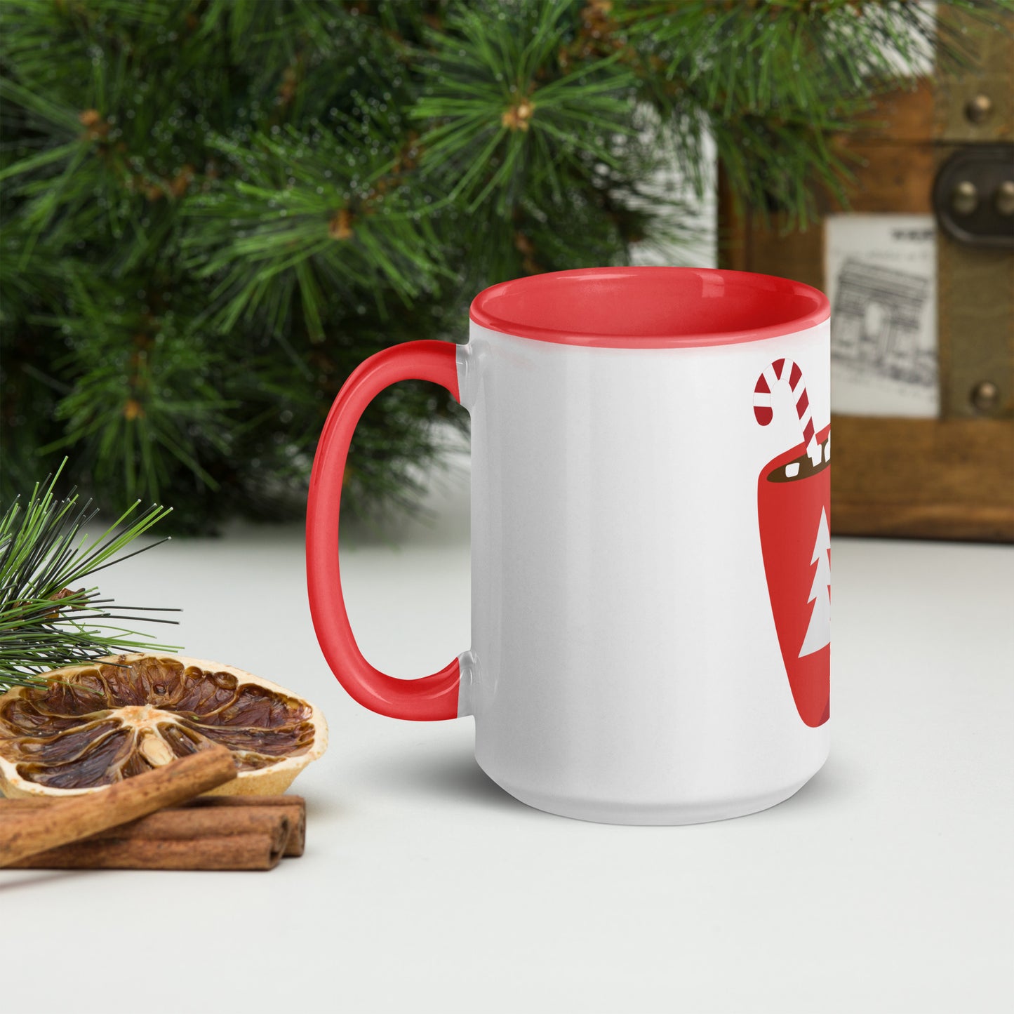 Christmas Mug with Color Inside