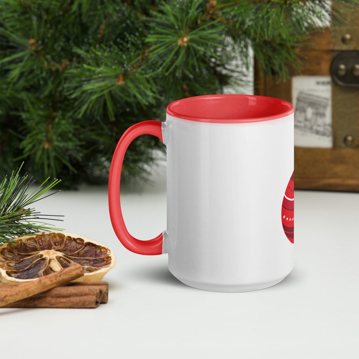 Christmas Mug with Color Inside