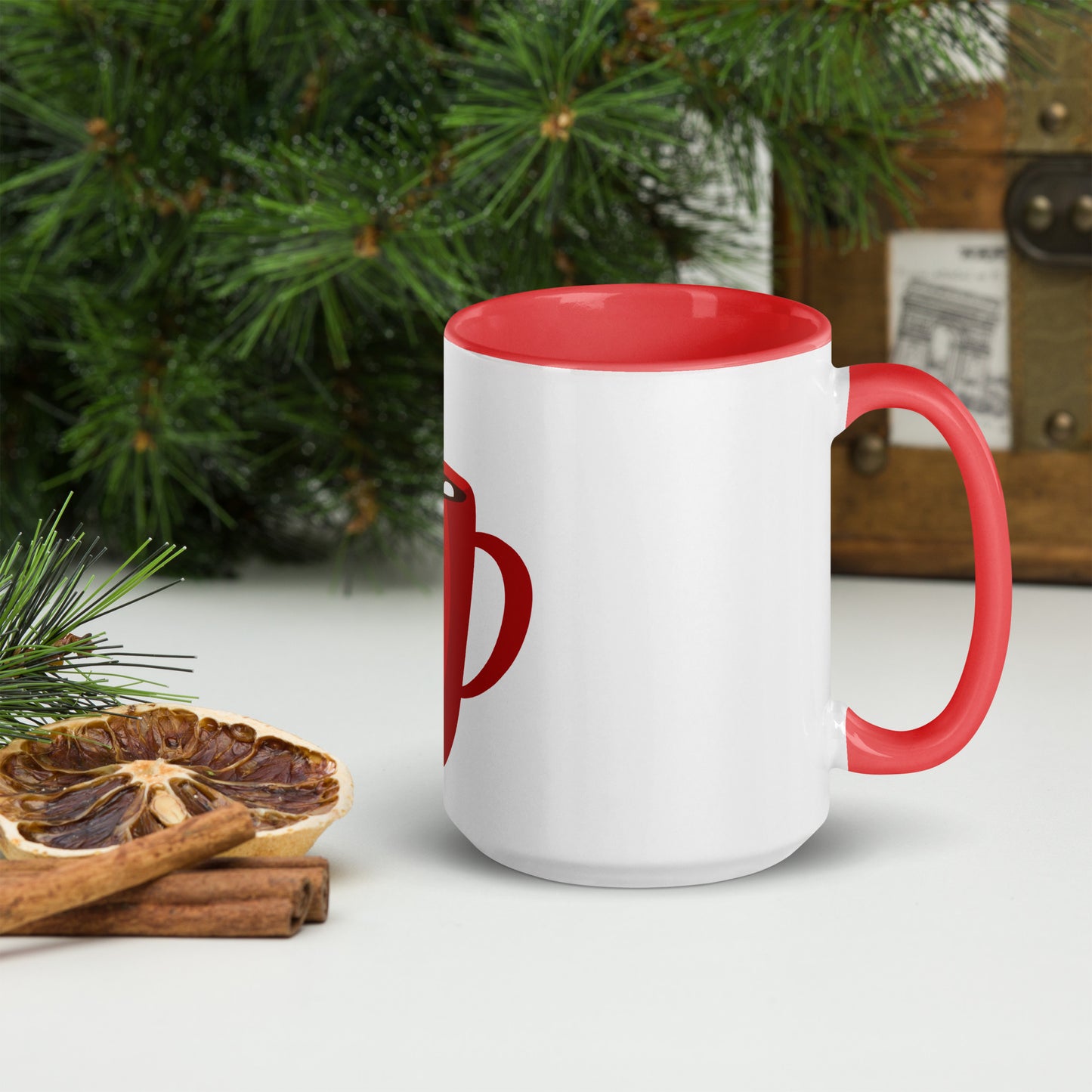 Christmas Mug with Color Inside