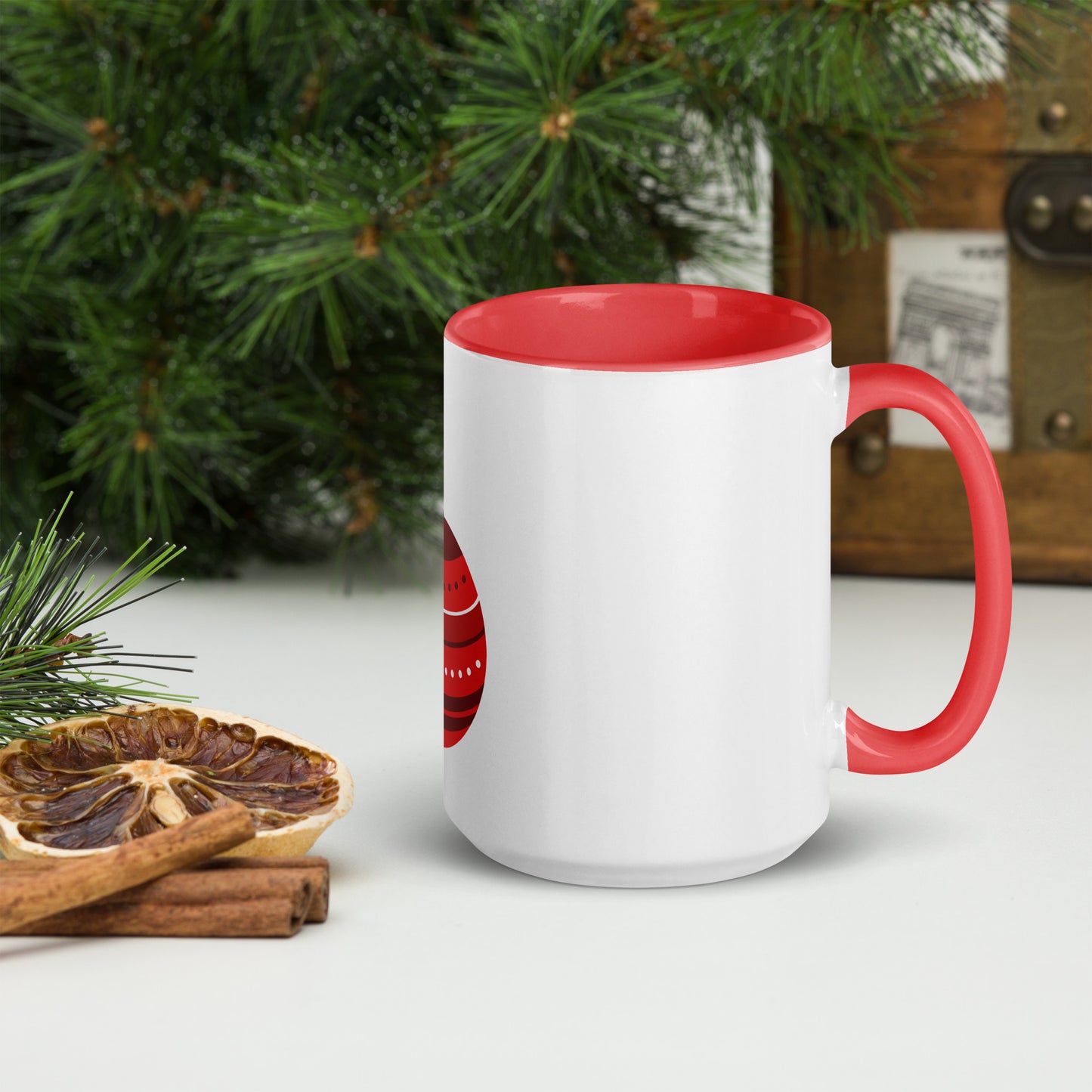 Christmas Mug with Color Inside