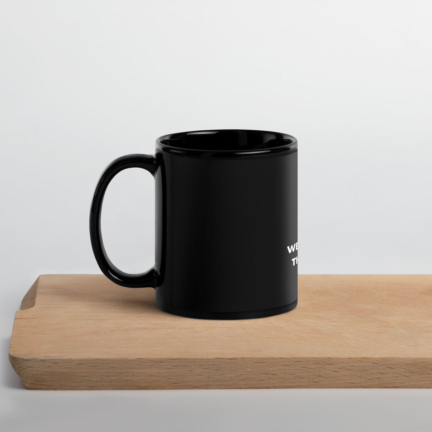 "We are ALL the same" Black Glossy Mug