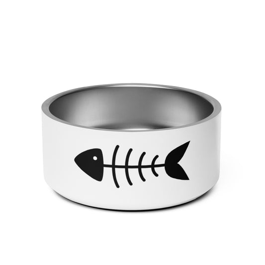 Fish Bone Pet bowl