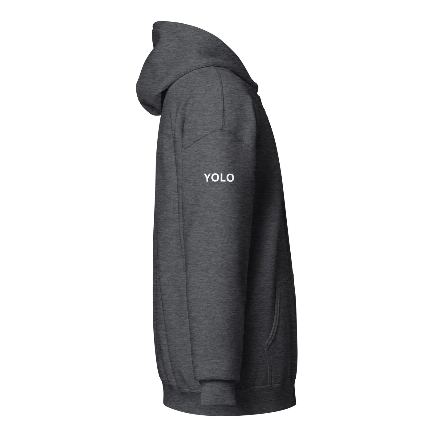 Unisex heavy blend zip hoodie YOLO (You Only Live Once!)