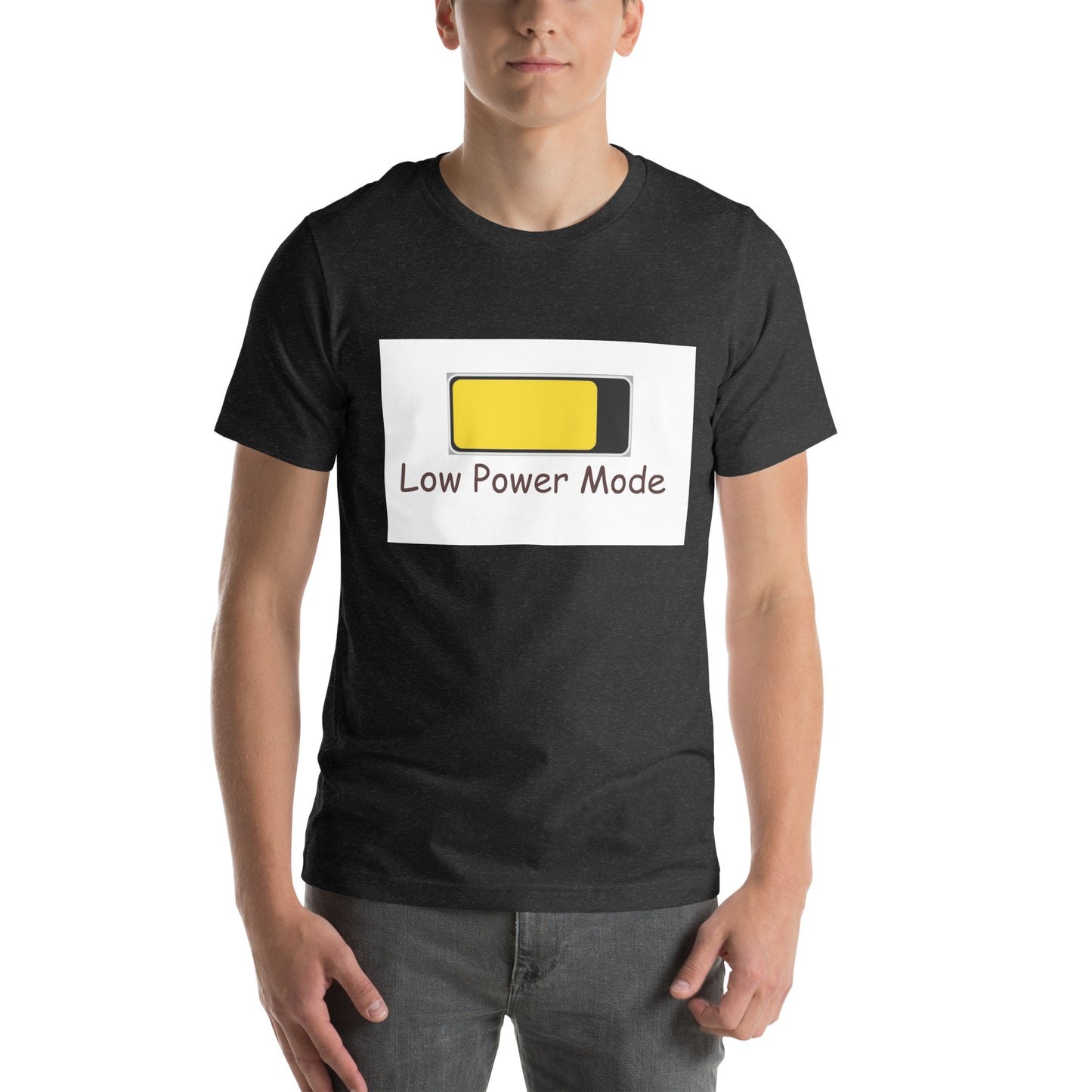 Low Power Mode Unisex t-shirt