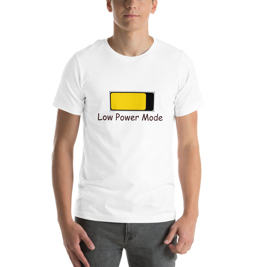 Low Power Mode Unisex t-shirt