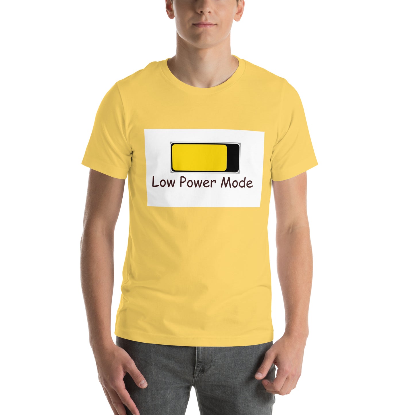 Low Power Mode Unisex t-shirt