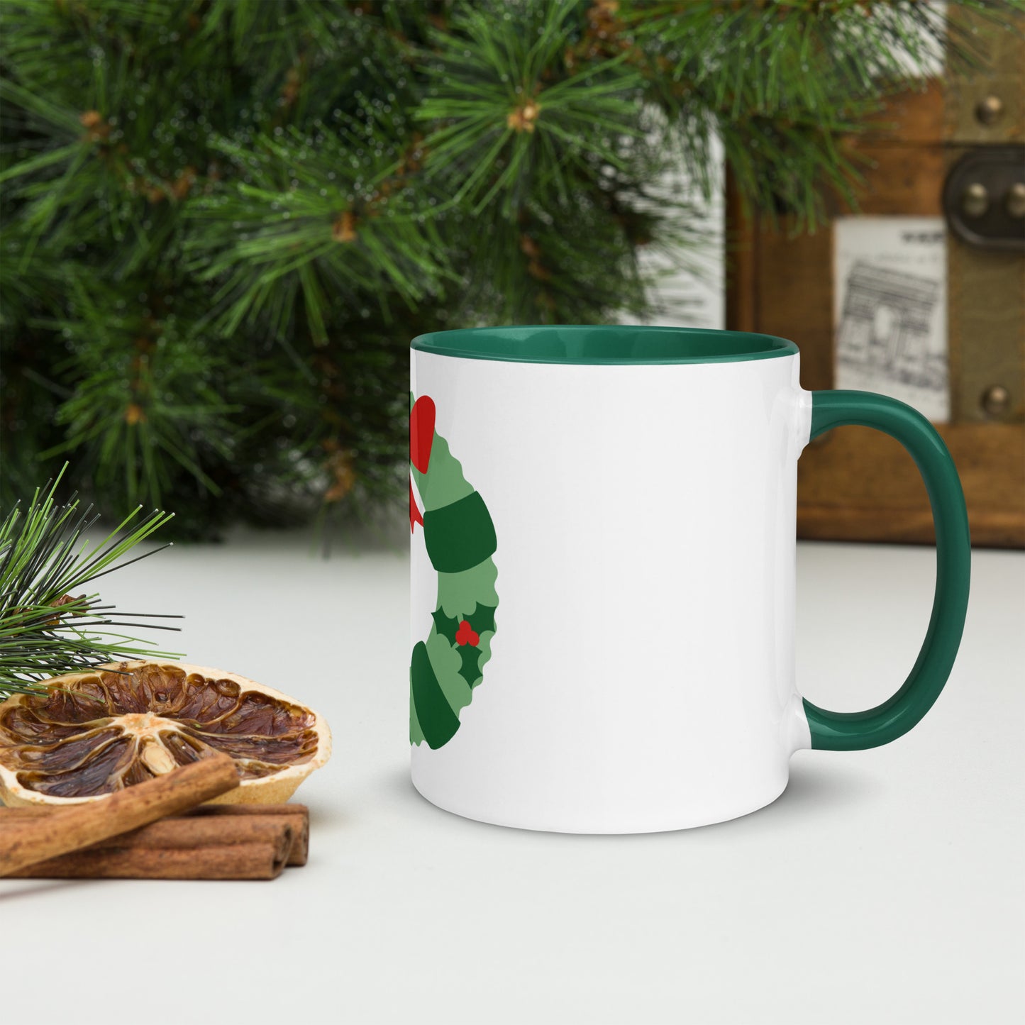 Christmas Mug with Color Inside