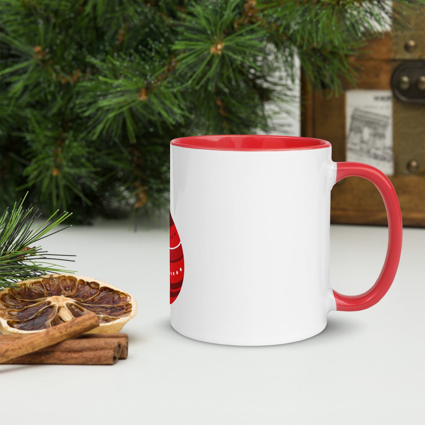Christmas Mug with Color Inside