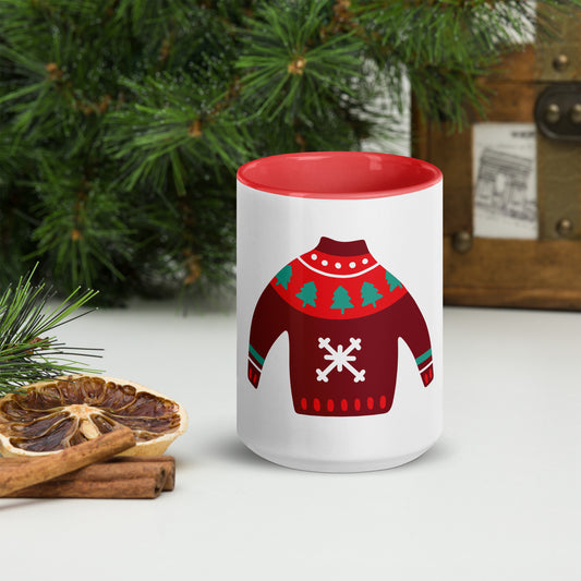 Christmas Mug with Color Inside